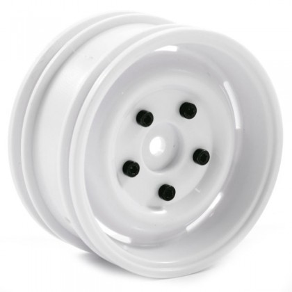 FTX Outback Steel Lug Wheel (2) - White